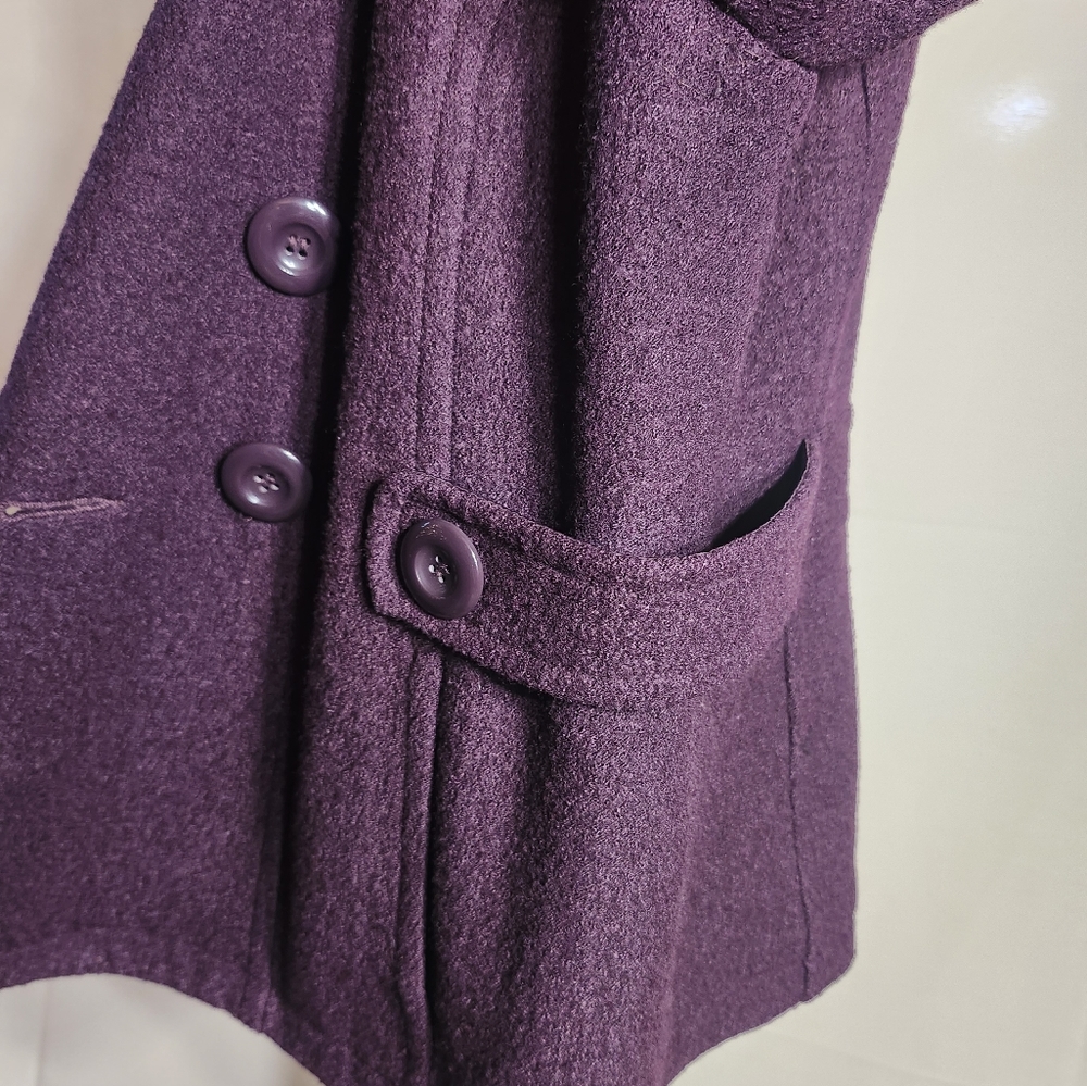 Mulberry Colored Double Breasted Jacket - image 2